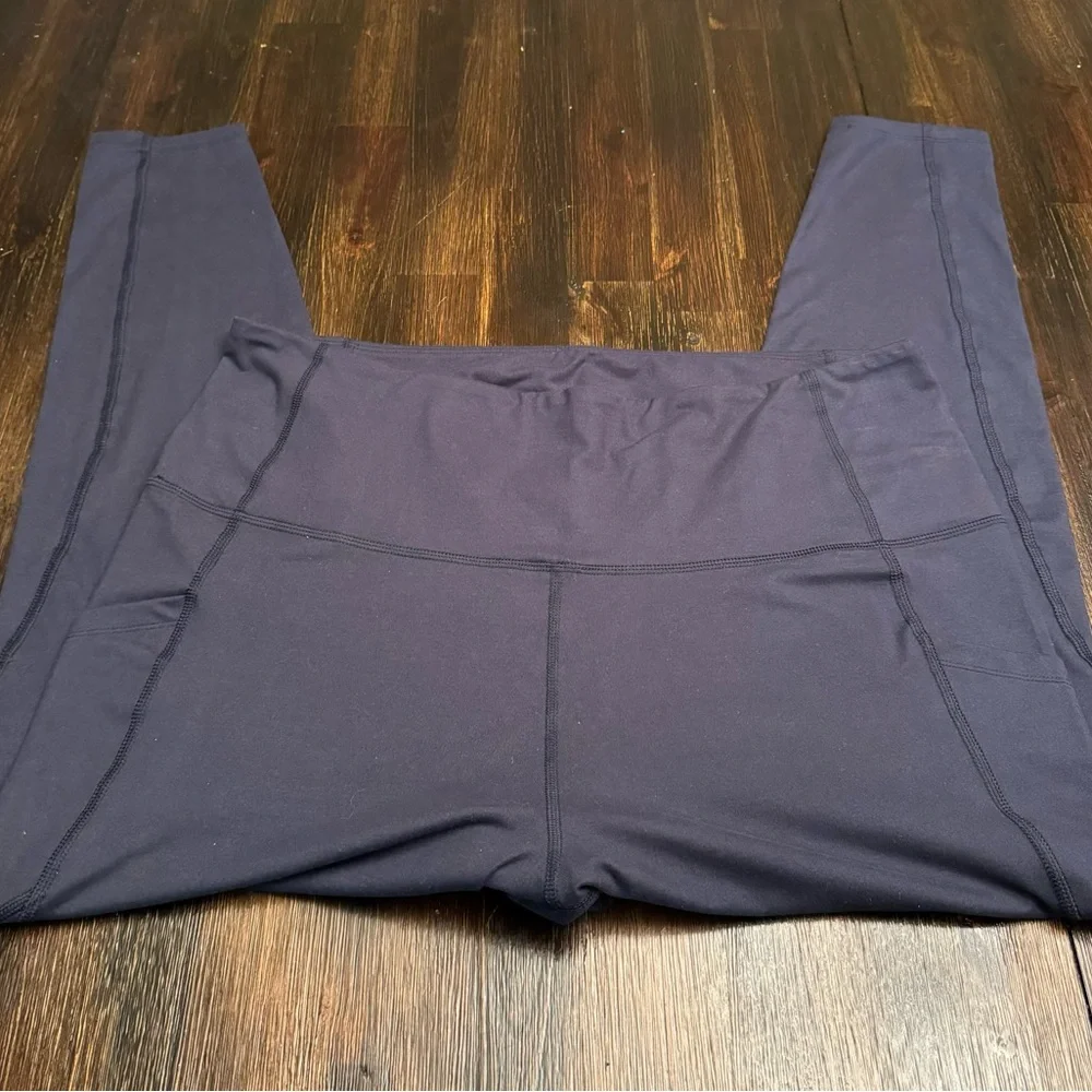 Core 10 Navy Blue Leggings NWOT Size 3X - Picture 3 of 6